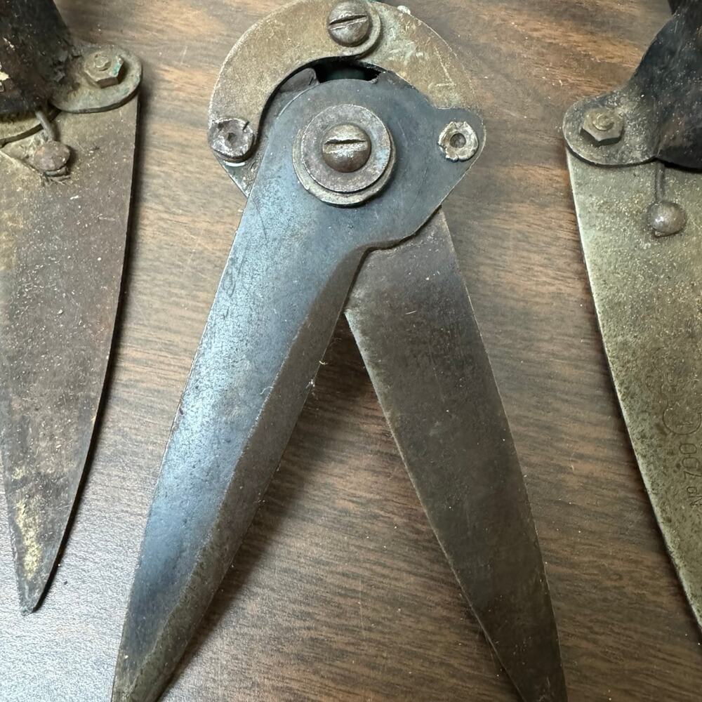 Vintage shears lot of 3 - Picture 3 of 6